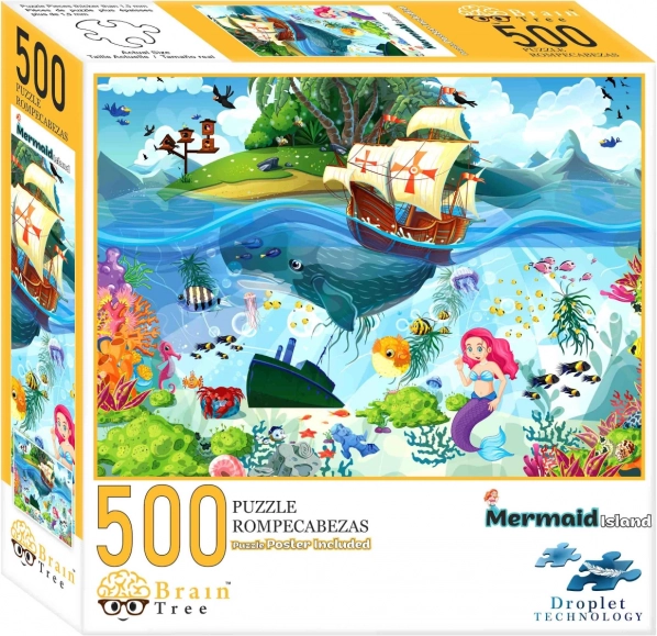 Puzzle Brain Tree Sirena 500 Piese