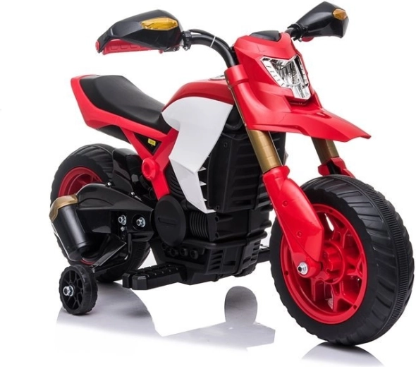 Motocicletă electrică pentru copii – roșie