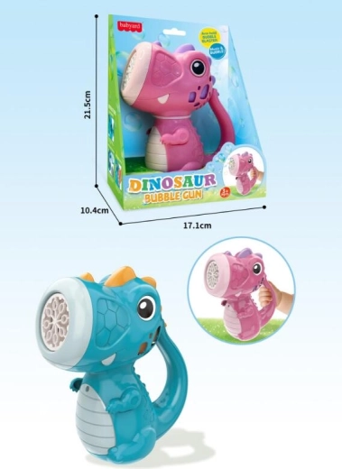 Pistolă de făcut baloane Dino
