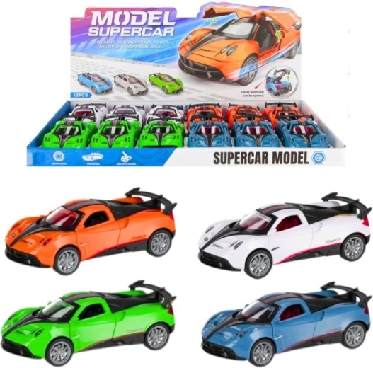 Mașină sport de curse pentru copii – 4 variante de culoare (13 cm)