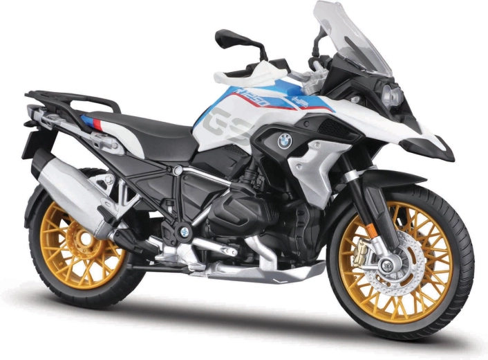 Model motocicletă Maisto BMW R 1250 GS 1:12 cu suport