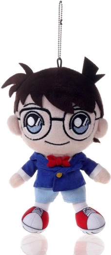 Figurină pluș tip breloc Conan Edogawa 15 cm - 1 bucată