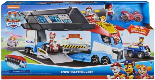 Paw Patrol Tlapkátor 2 – camion transportor și pistă de curse cu Ryder