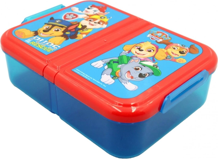 Cutie pentru gustare cu mai multe compartimente Paw Patrol