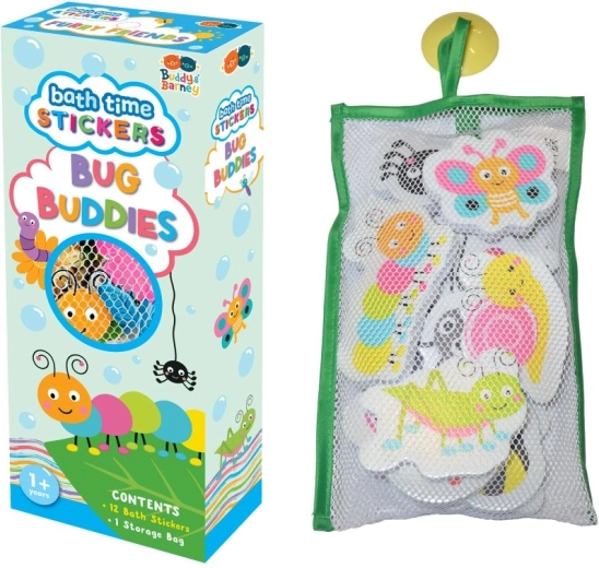Buddy & Barney Viața insectelor – set de autocolante pentru baie pentru copii