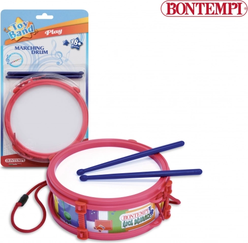 Bontempi Tobă de paradă 17,5 x 17,5 x 6 cm