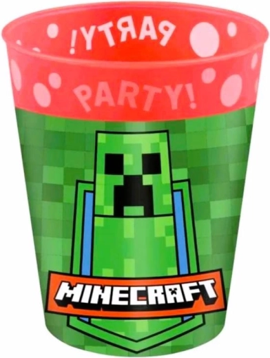Pahar din plastic Minecraft - 1 bucată