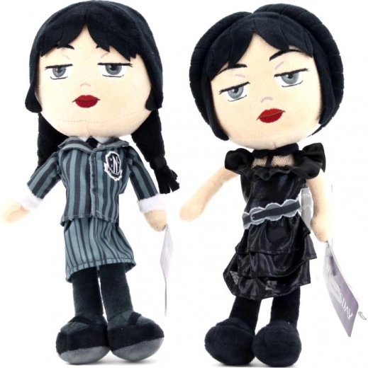 păpușă de pluș Wednesday 32 cm