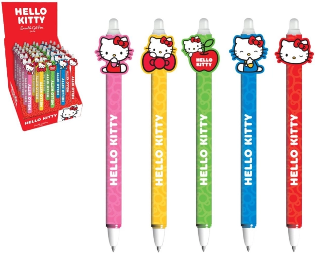 Pix gel cu ștergere Hello Kitty, 15 cm - 1 bucată