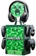 Suport de gaming Minecraft pentru controller, cu spațiu de depozitare