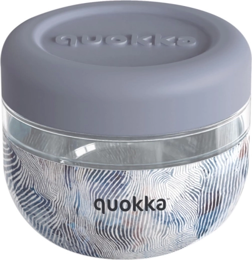 Cutie pentru alimente Quokka Bubble Zen gri 500 ml - 1 bucată