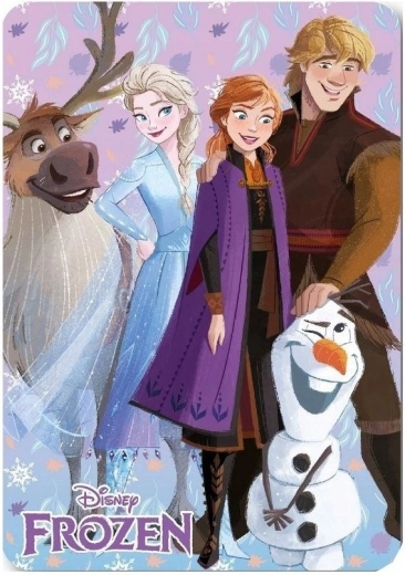 Pătură din fleece Frozen - 1 bucată