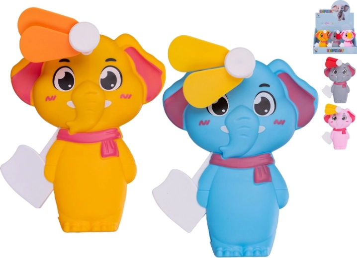 Elefant pentru copii cu ventilator – jucărie portabilă de răcorire de la 3 ani