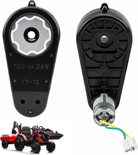 Motor cu cutie de viteze 24 V (RS550, 12 000 rot./min) pentru vehicul electric SX2068 - 1 bucată