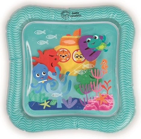 Saltea senzorială cu apă pentru bebeluși 40 × 40 cm BABY EINSTEIN Sensory Splash