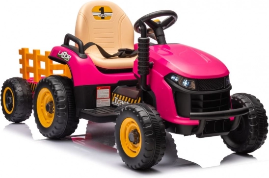 Tractor cu acumulator roz