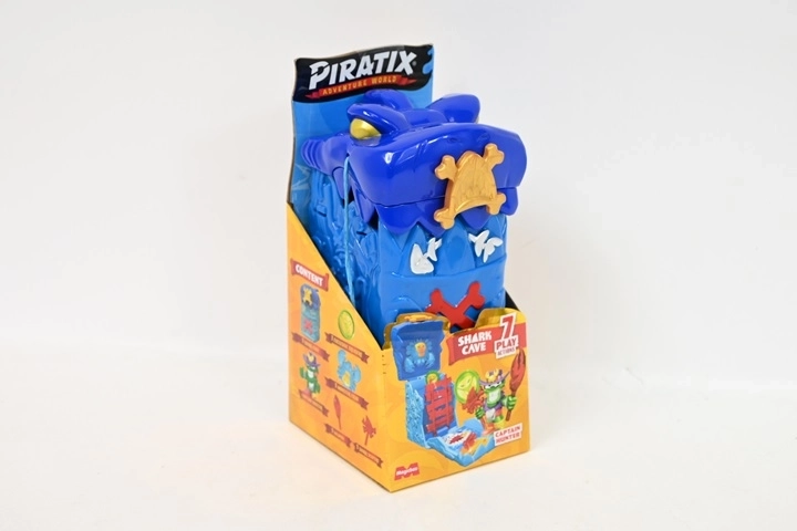 Piratix Adventure World set surpriză Peștera rechinilor cu figurina Hunter