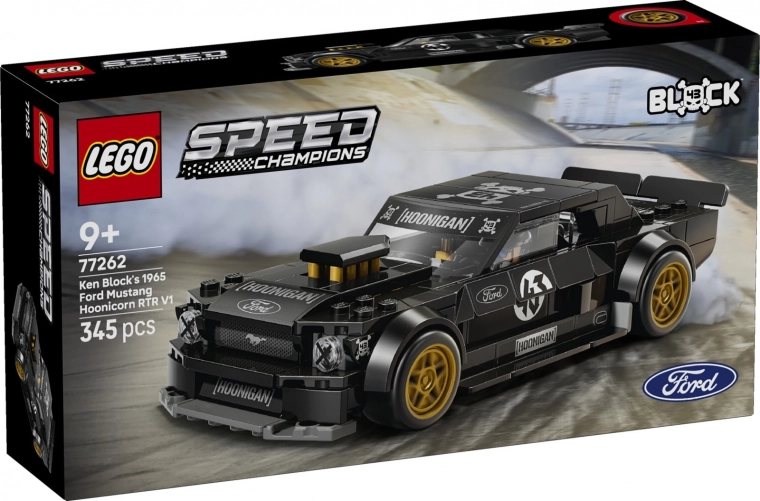 LEGO Speed Champions 1965 Ford Mustang Hoonicorn V1 al lui Ken Block