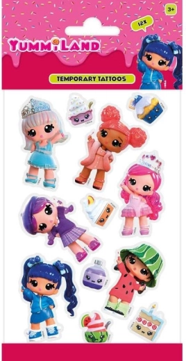 Tatuaje pentru copii Yummi Land