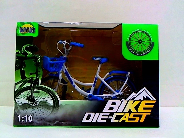 Model metalic de bicicletă în cutie