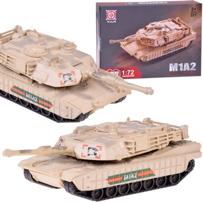 Kit de construcție tanc Abrams M1A2