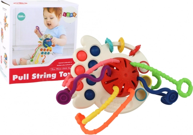 Jucărie senzorială de mestecat pentru copii Jucărie educativă colorată