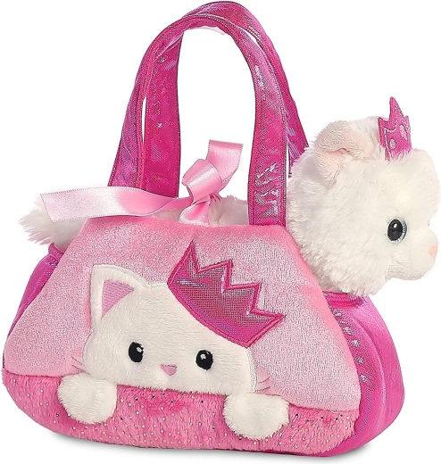 Aurora Fancy Peek-a-Boo prințesa Kitty în geantă 21 cm - 1 buc