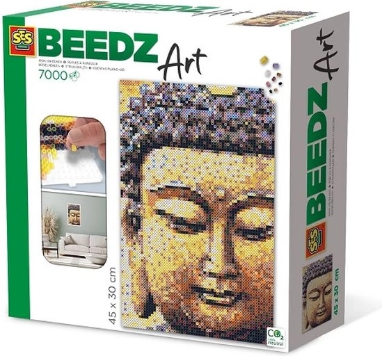 SES Creative Beedz Art mărgele de călcat Buddha (7000 buc.)