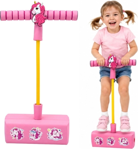 Woopie pogo săritor din spumă pentru copii – unicorn