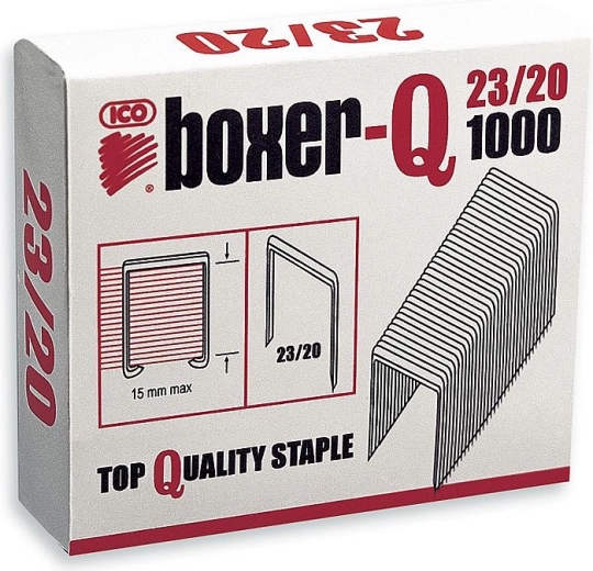 Capse de capsator BOXER‑Q 23/20, 1000 buc