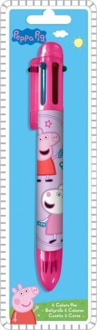 Pix cu bilă 6 culori PEPPA PIG