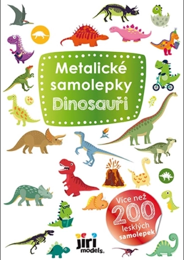 Autocolante metalice cu dinozauri