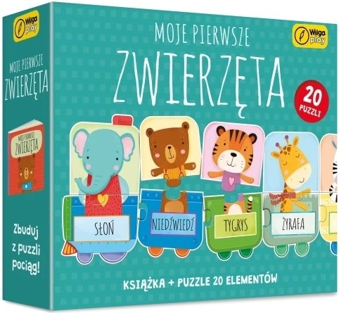 Primele mele animăluțe: Puzzle și carte