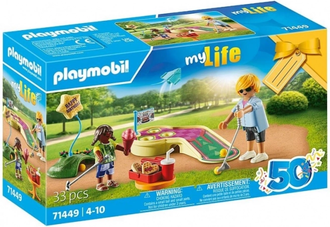 Set cadou PLAYMOBIL MYLIFE minigolf
