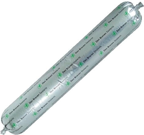 Mastic butilenic pentru construcții 600 ml gri DEN BRAVEN