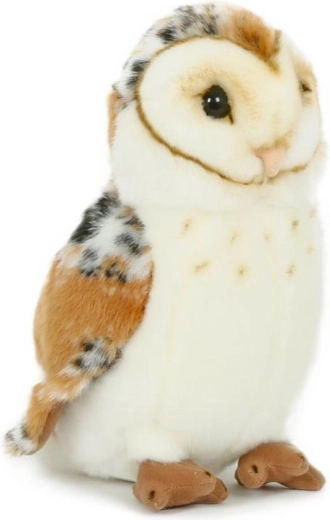Bufniță barn owl din pluș 20 cm