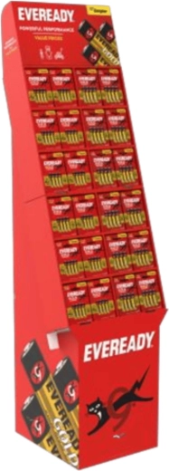 Suport de podea pentru baterii Energizer Space Saver cu 2 tăvi