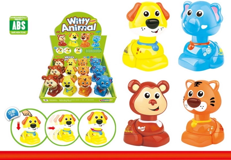 Animăluț pe roți 13 cm