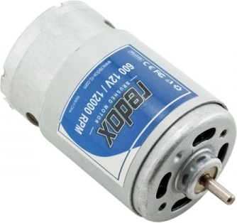 Motor REDOX cu curent continuu cu perii 600 12 V 12000 rot./min - 1 bucată