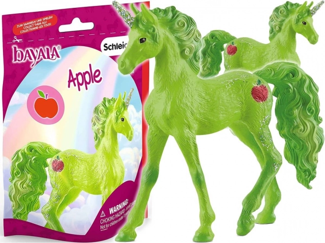 Schleich bayala mânz de unicorn cu temă de măr