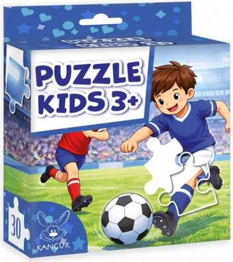 Puzzle copii 3+ fotbaliști