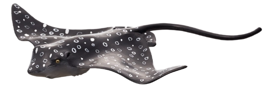 Figurină realistă de pisică de mare Siba pătată