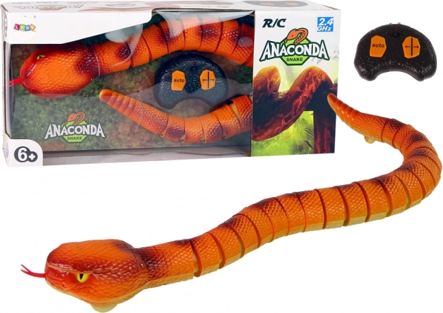 Șarpe RC ANAKONDA 70 cm cu telecomandă