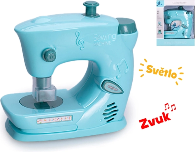 Mașină de cusut pentru copii cu lumină și sunet, 15 × 15 cm