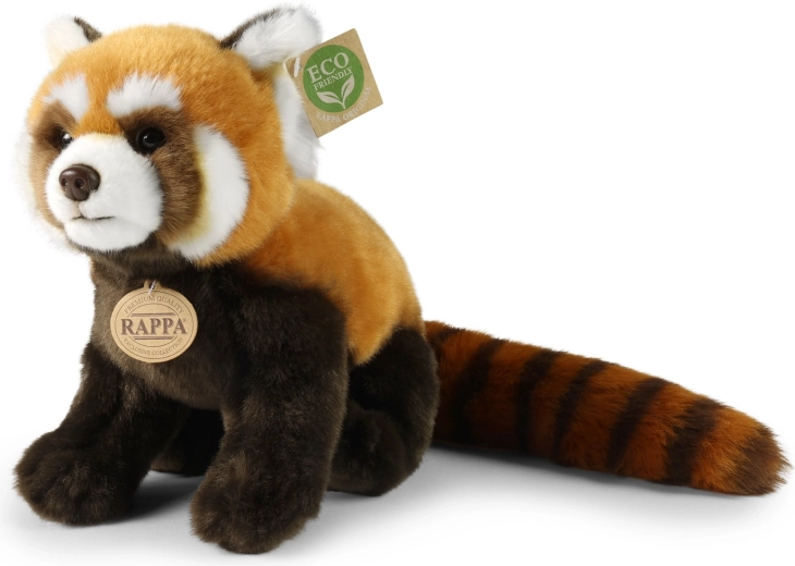 Panda roșie din pluș Rappa eco-friendly 28 cm