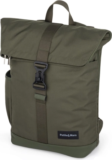 Rucsac pentru schimbat PETITE&MARS Jackob Military Green