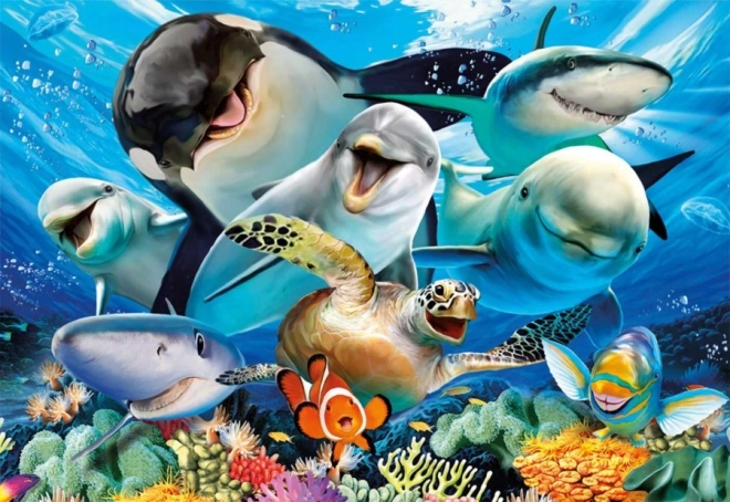 Educa Puzzle Selfie Subacvatic 500 Piese