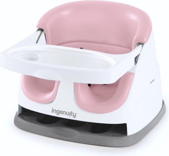 Ingenuity înălțător pentru masă 2‑în‑1 Baby Base Peony, 6m+ până la 22 kg