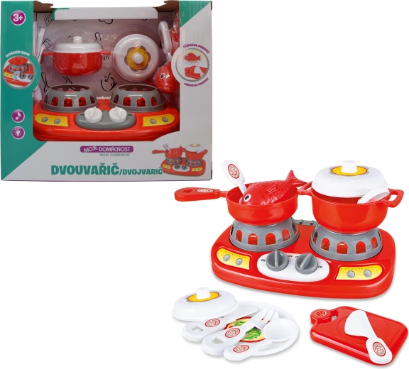 Gospodăria mea – aragaz cu două ochiuri cu lumini și sunete