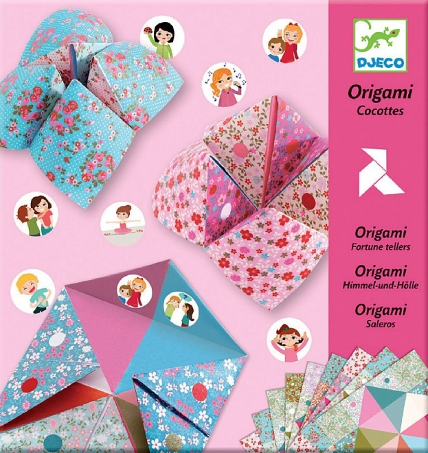 DJECO Origami Cer, pământ, rai (roz)